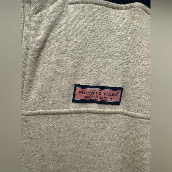 Vineyard Vines Men XS 1/4 Zip Pullover sweater Grey - Picture 3 of 8
